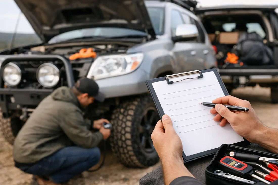 Best Pre Trip Vehicle Checks for 4WDs