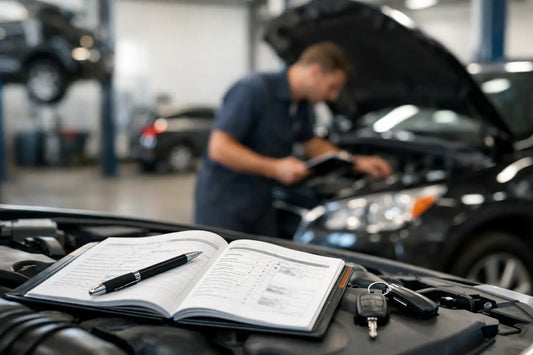 Log Book Servicing Warranty Explained