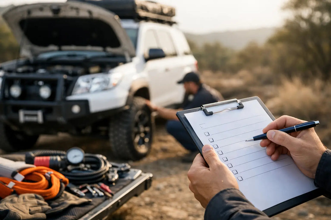 4WD Pre Journey Inspection Checklist