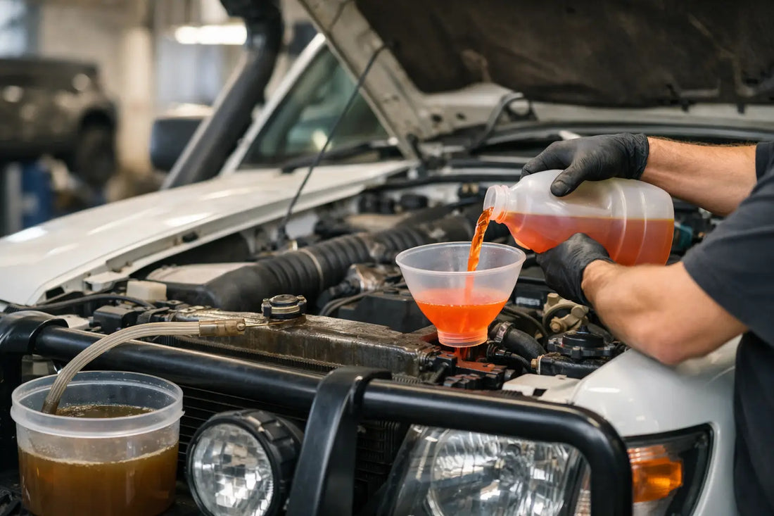 When a 4WD Cooling System Flush Is Needed